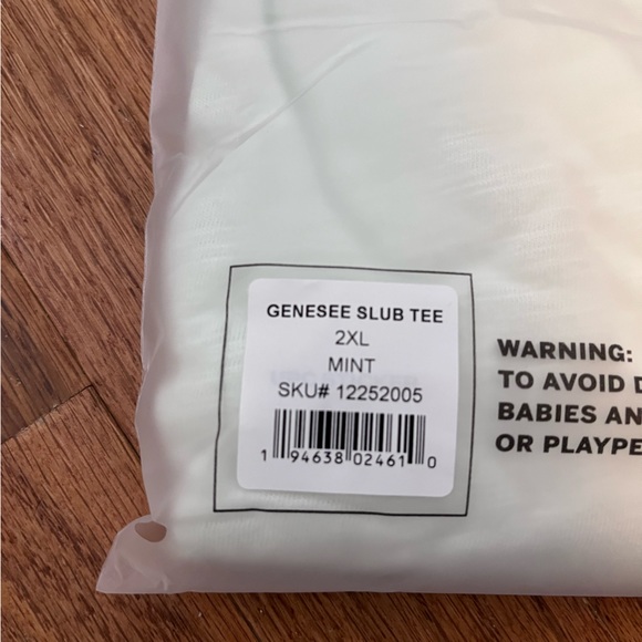 Vintage Style Henley T-Shirt (Mint) *NEW* - Picture 4 of 9